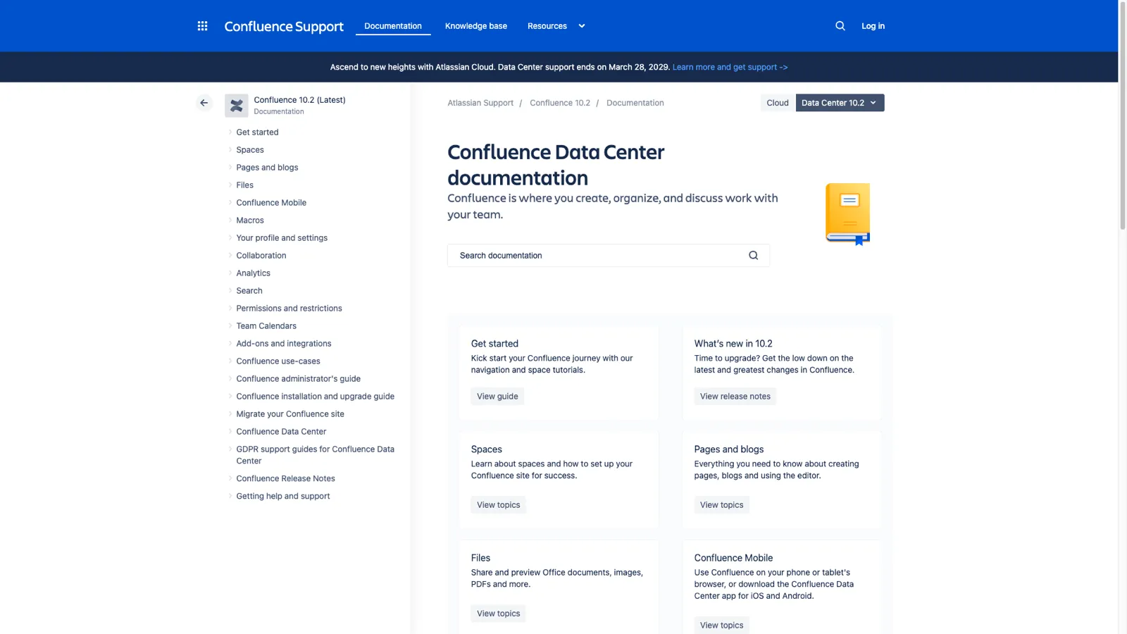 Atlassian knowledge base