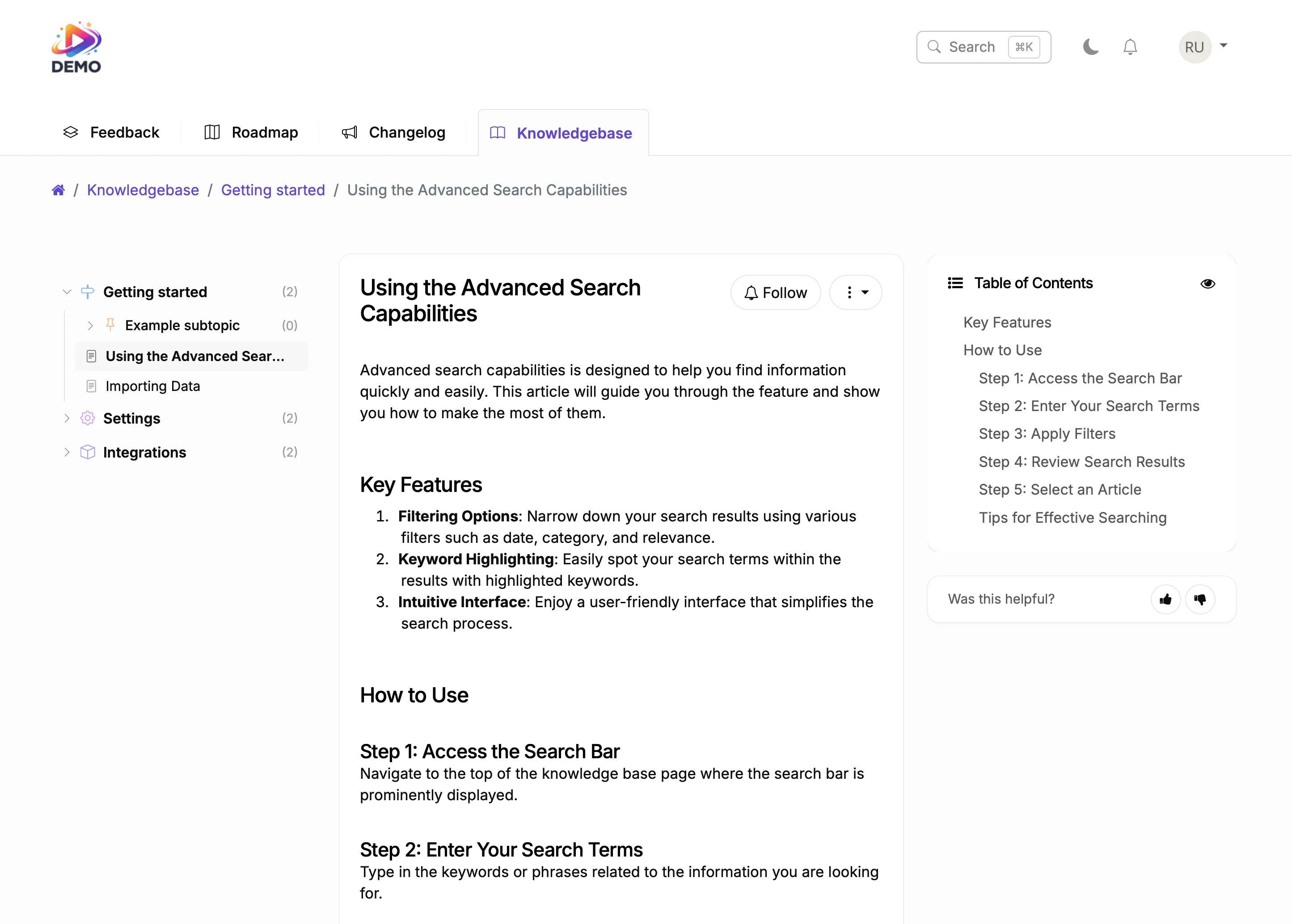 Document It screenshot
